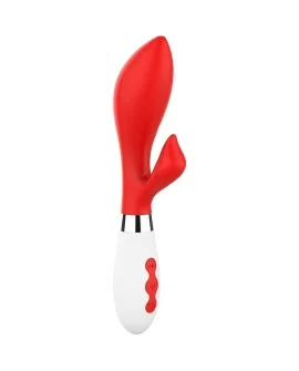 ACHELOIS - ULTRA SOFT SILICONE - 10 SPEEDS - ROJO