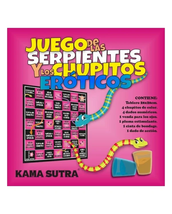 JUEGO DE LA SERPIENTE CON CHUPITOS EROTICOS