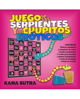 JUEGO DE LA SERPIENTE CON CHUPITOS EROTICOS