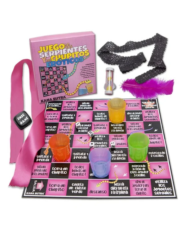 JUEGO DE LA SERPIENTE CON CHUPITOS EROTICOS