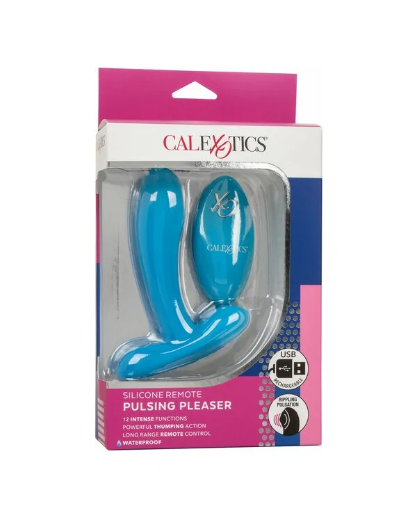 SILICONE REMOTE PULS PLEASER AZUL