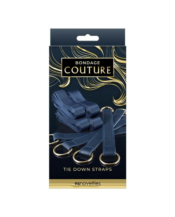 BONDAGE COUTURETIE DOWN STRAPS AZUL