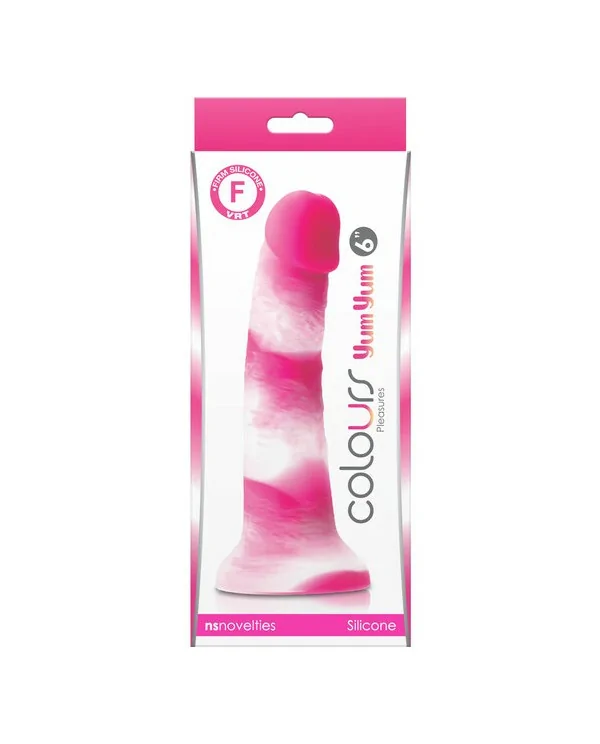 YUM YUM DILDO 6 INCH ROSA