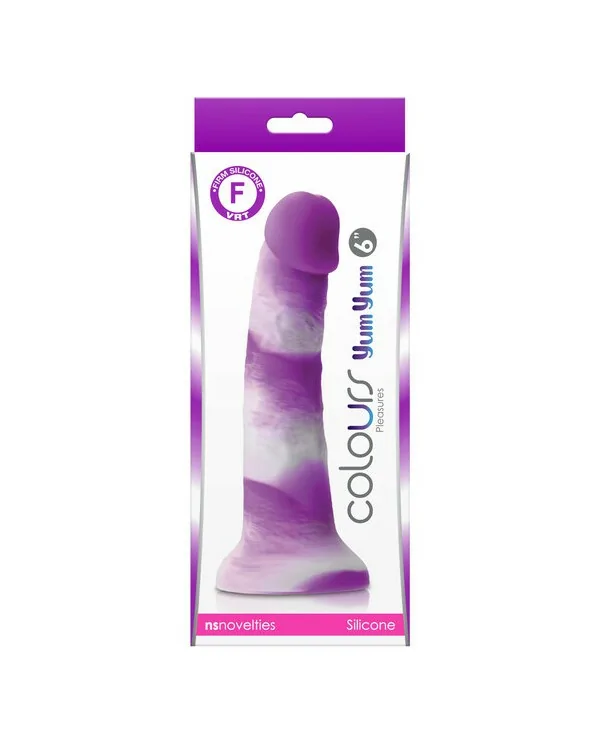 YUM YUM DILDO 6 INCH MORADO