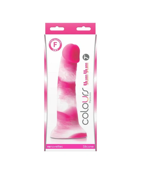 YUM YUM DILDO 7 INCH ROSA