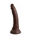 7 INCH 2 DENSITY VIBE COCK MARRoN