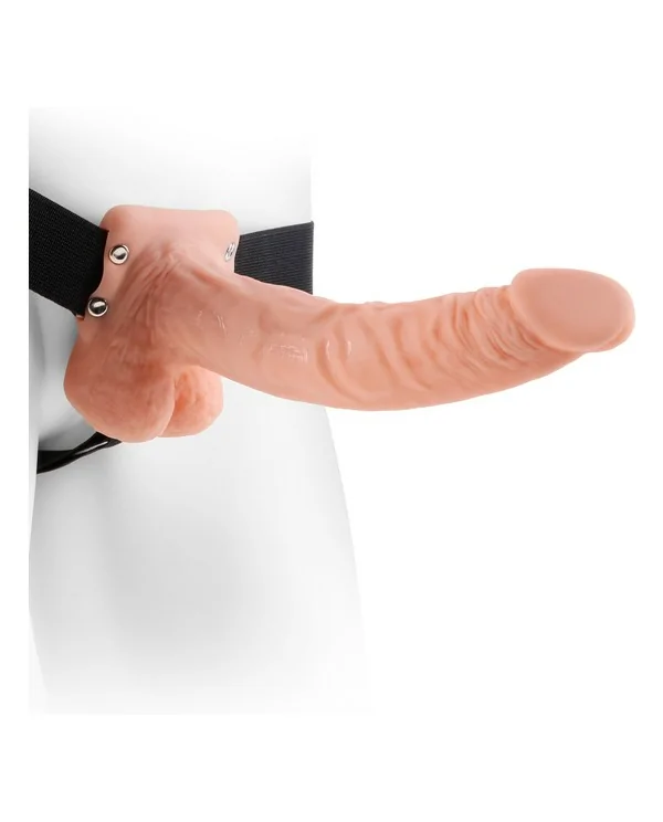 PENE REALiSTICO CON ARNeS 24 CM