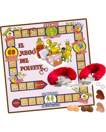 JUEGO POLVETE ESPOSAS POLIAMOR 4 JUGADORES