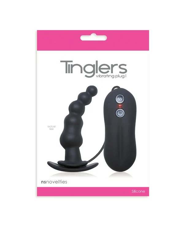 TINGLERS PLUG VIBRADOR 1 NEGRO