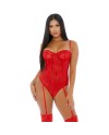 SHEER UP MESH CONJUNTO ROJO