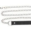 CHAIN LEASH NEGRO