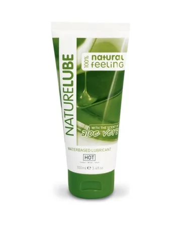 HOT NATURE LUBRICANTE ALOEVERA 100 ML