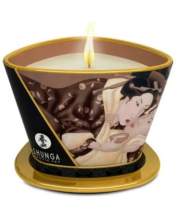 SHUNGA VELA DE MASAJE DESEO DE VAINILLA 170 ML