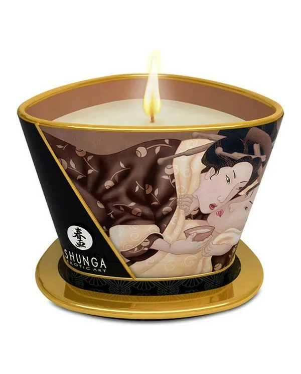 SHUNGA VELA DE MASAJE DESEO DE VAINILLA 170 ML