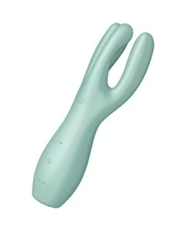 SATISFYER THREESOME 3 LAY-ON VIBRADOR - VERDE