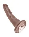 KING COCK PENE REALISTICO 18 CM MARRON