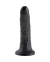 KING COCK PENE REALISTICO 18 CM NEGRO