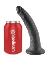 KING COCK PENE REALISTICO 18 CM NEGRO