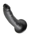 KING COCK PENE REALISTICO 18 CM NEGRO