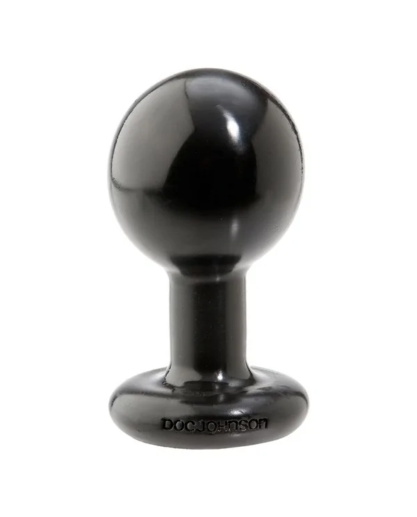 BUTTPLUG MEDIANO NEGRO