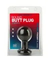 BUTTPLUG MEDIANO NEGRO