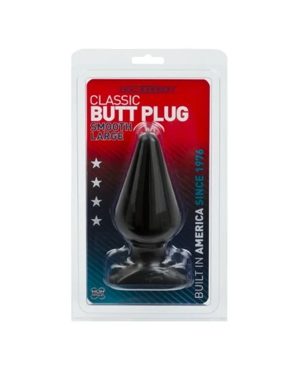 BUTT PLUG ANAL GRANDE NEGRO