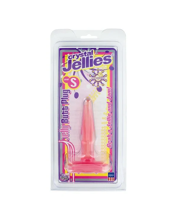 CRYSTAL JELLIES PLUG ANAL PEQUENO ROSA