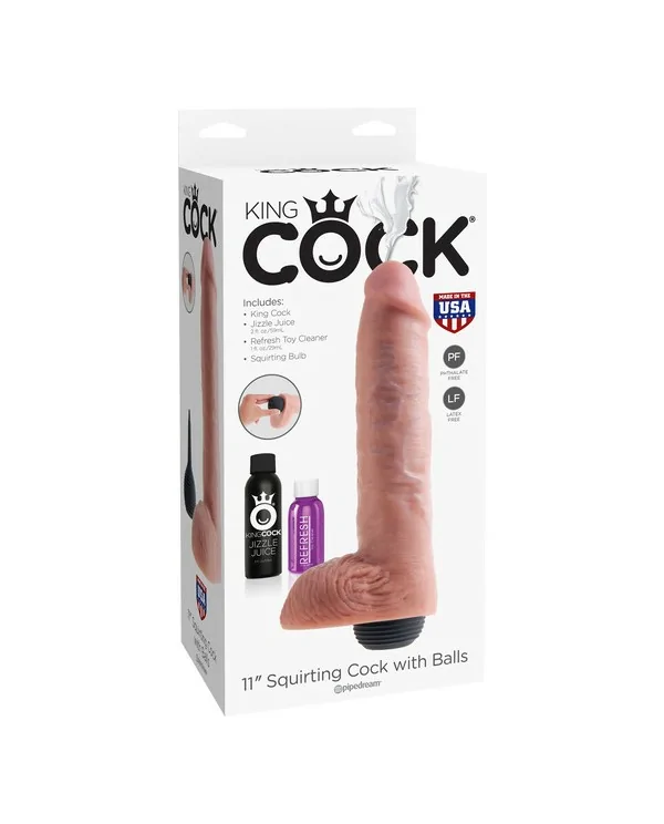 KING COCK PENE EYACULADOR 11 CM