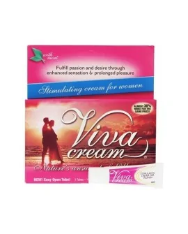 VIVA CREAM POTENCIADOR DEL ORGAMOS PARA ELLA 10 ML / 3 TUBOS