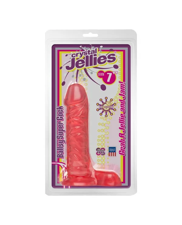 BALLSY PENE REALiSTICO 20 CM ROJO