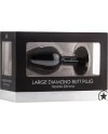 LARGE PLUG DIAMANTE NEGRO