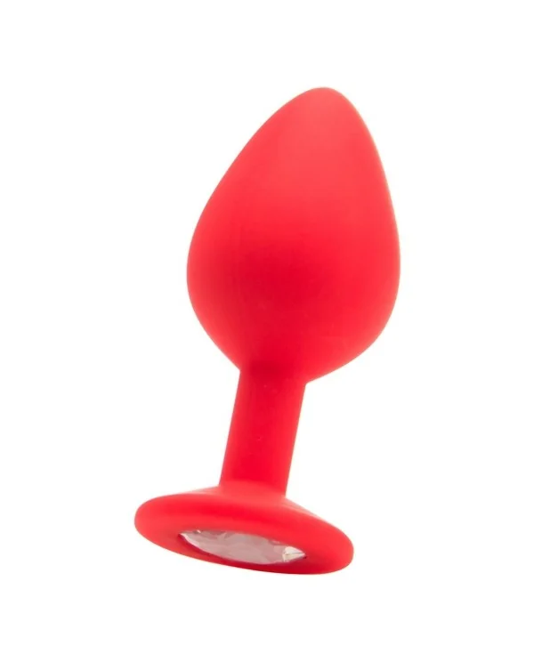 LARGE PLUG DIAMANTE ROJO