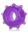 KIT DE TRES ANILLOS REVERSIBLES MORADO