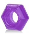 KIT DE TRES ANILLOS REVERSIBLES MORADO