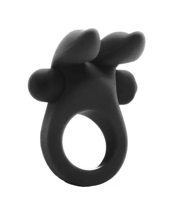 BUNNY ANILLO VIBRADOR NEGRO