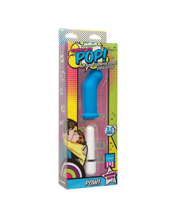 AMERICAN POP VIBRADOR POW AZUL