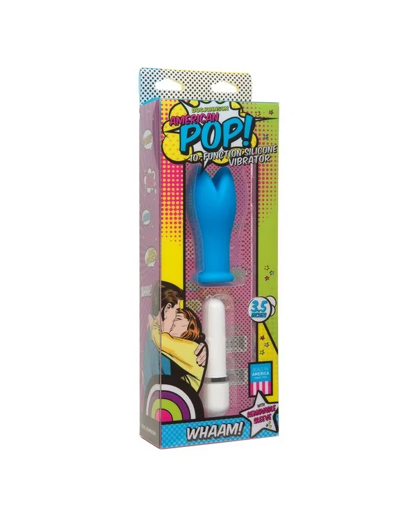 AMERICAN POP VIBRADOR WHAAM AZUL