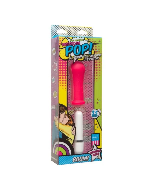 AMERICAN POP VIBRADOR BOOM ROSA