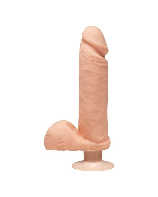 THE PERFECT D PENE VIBRADOR 20CM VAINILLA