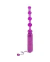 VIBRADOR ANAL PLEASURE BEADS MORADO