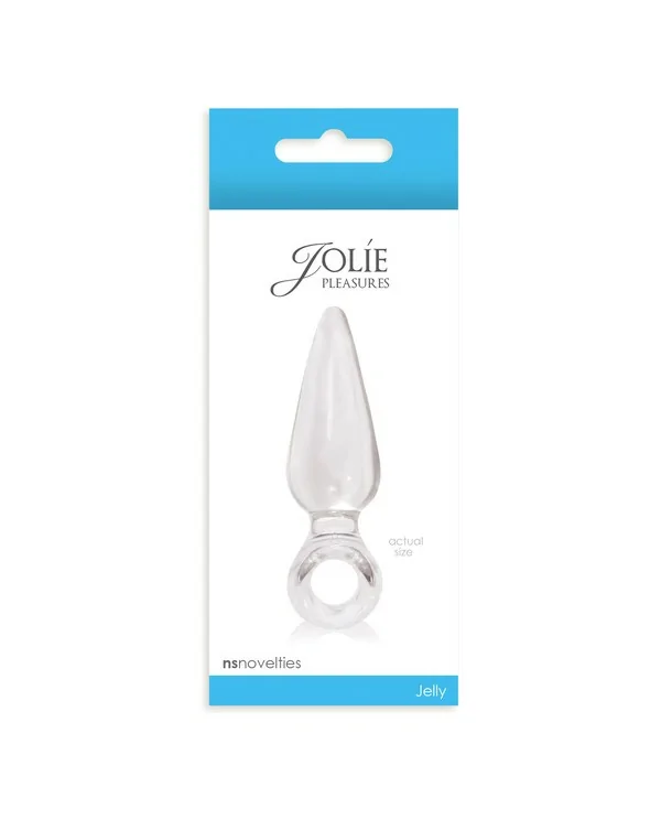 JOLIE PLEASURES DILDO MINI TRANSPARENTE