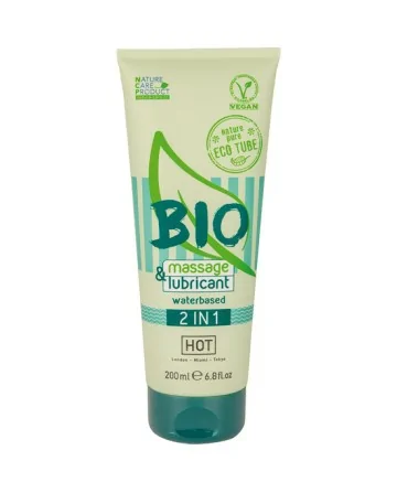 HOT BIO MASSAGE LUBRICANT 2IN1 200 ML