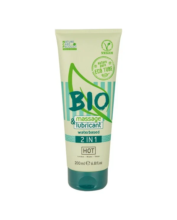 HOT BIO MASSAGE LUBRICANT 2IN1 200 ML