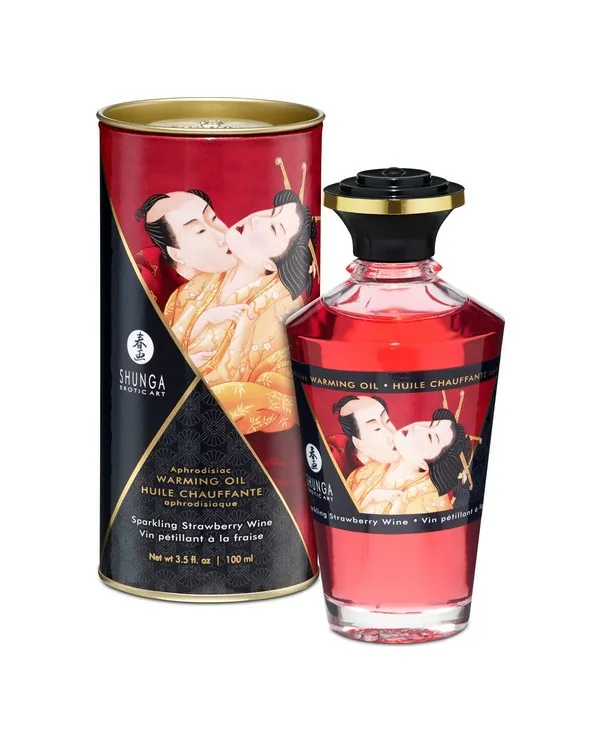 SHUNGA ACEITE EFECTO CALOR VINO 100 ML