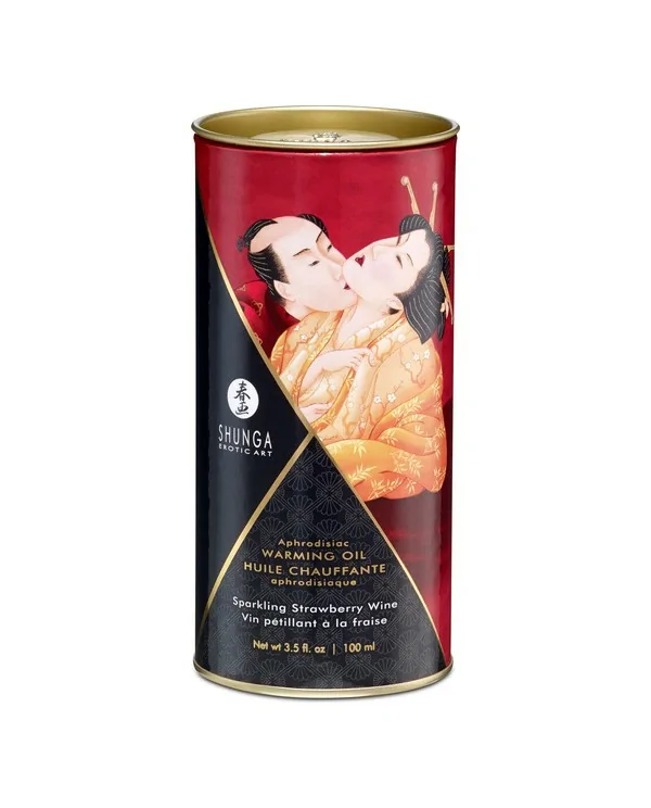 SHUNGA ACEITE EFECTO CALOR VINO 100 ML