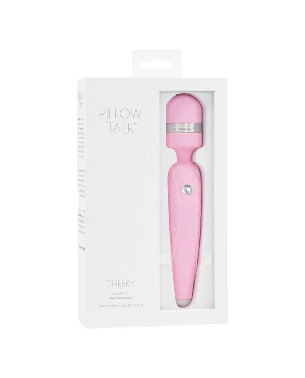 CHEEKY WAND MASAJEADOR CON CRISTAL ROSA