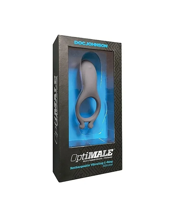 OPTIMALE ANILLO VIBRADOR C GRIS