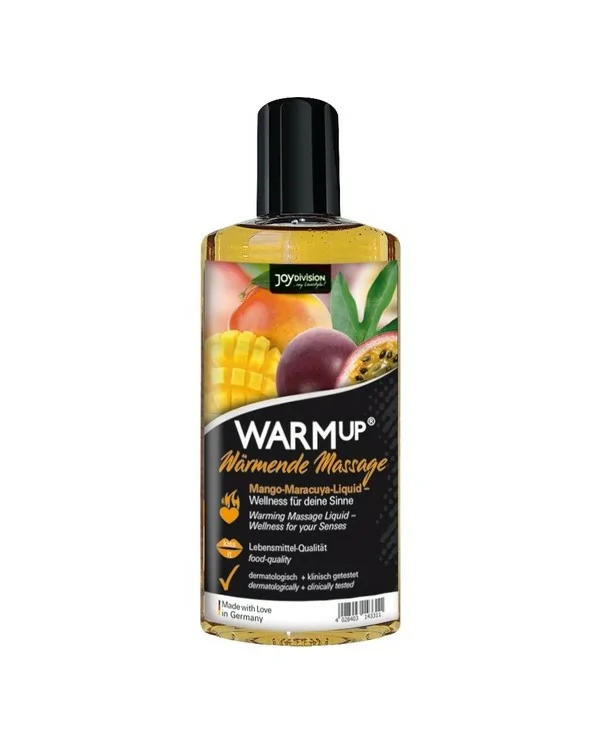 ACEITE DE MASAJE EFECTO CALOR MANGO MARACUYA 150ML