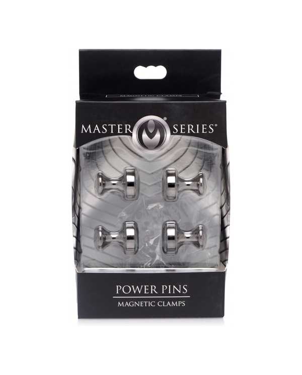 MASTER SERIES PINZAS CON IMAN NEGRO