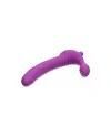 ROYAL REVOLVER ARNeS CON DILDO VIBRADOR DE SILICONA MORADO